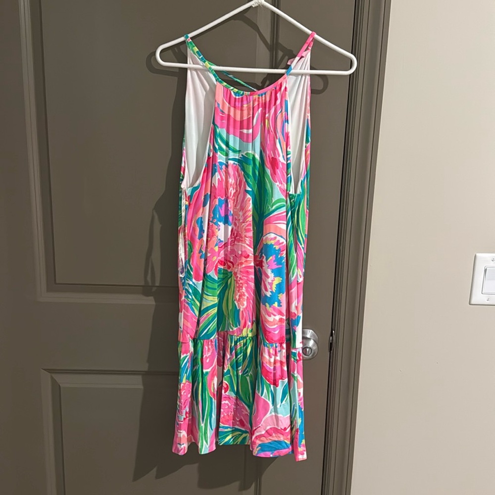 XL Lilly Pulitzer halter neck dress